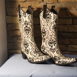 Corkys Cowgirl Rain Boots